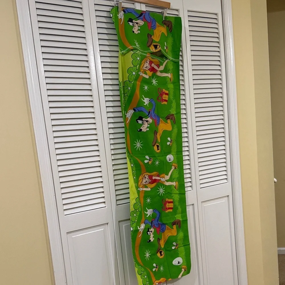 Colorful Home Cartoon Character long  Pillowcase 58” x 18” New | Tag-Less